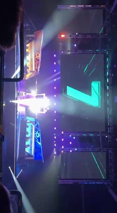 Vertical LED countdown