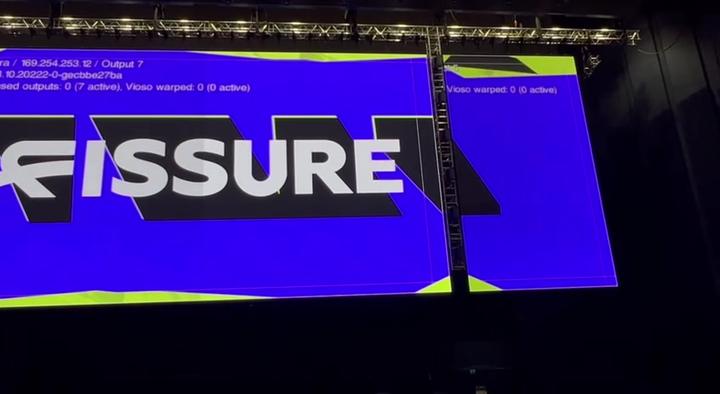 Test content on the main LED